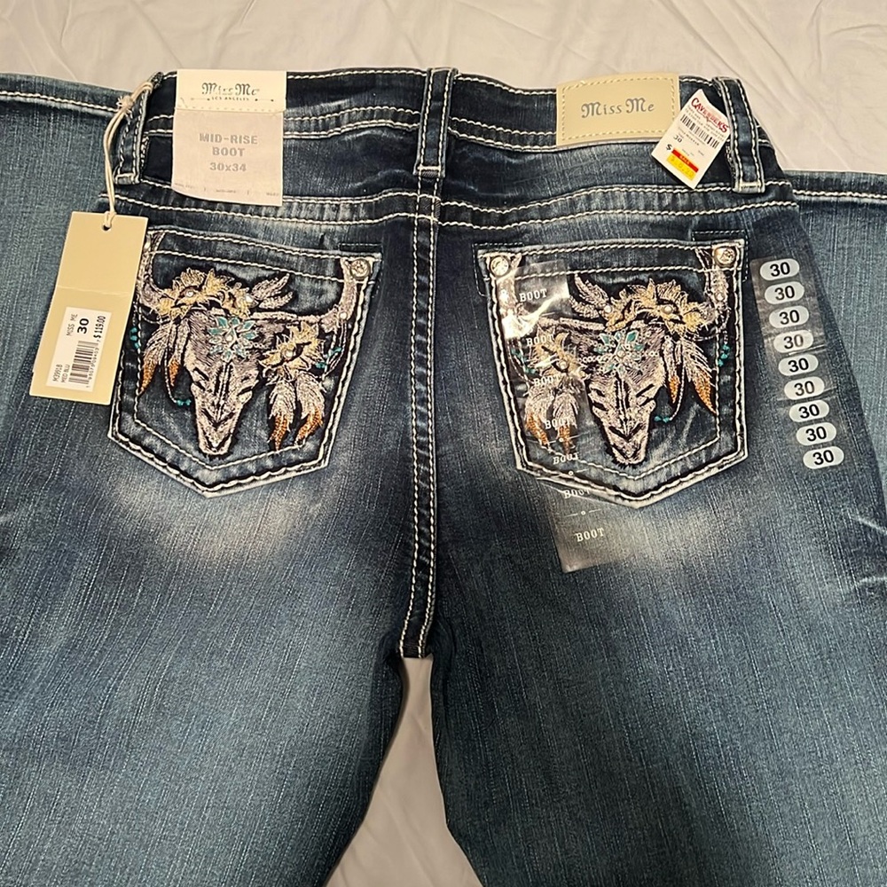 Miss Me Midrise Bootcut Jeans